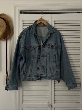 Guess Light Blue Denim Jacket with Branded Label